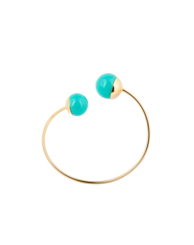 001854 - Pulseira Valete (Verde Água)